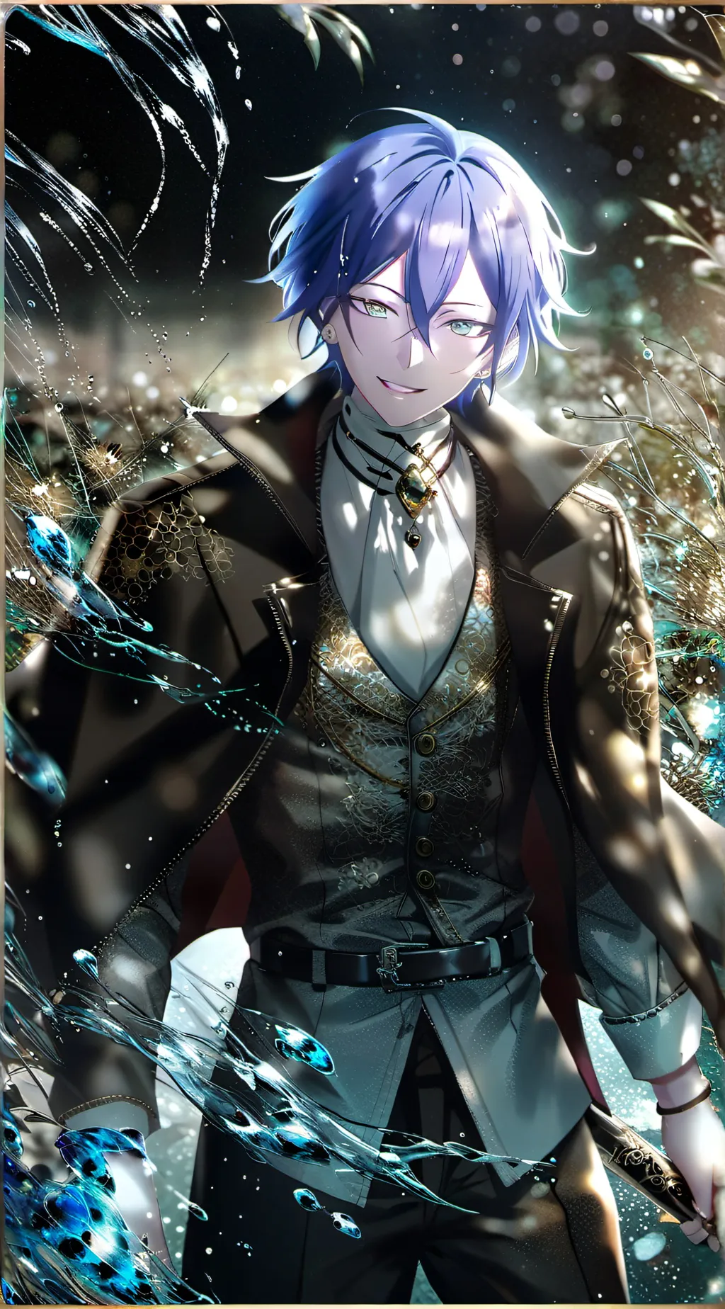 ai character: Rui Kamishiro  background