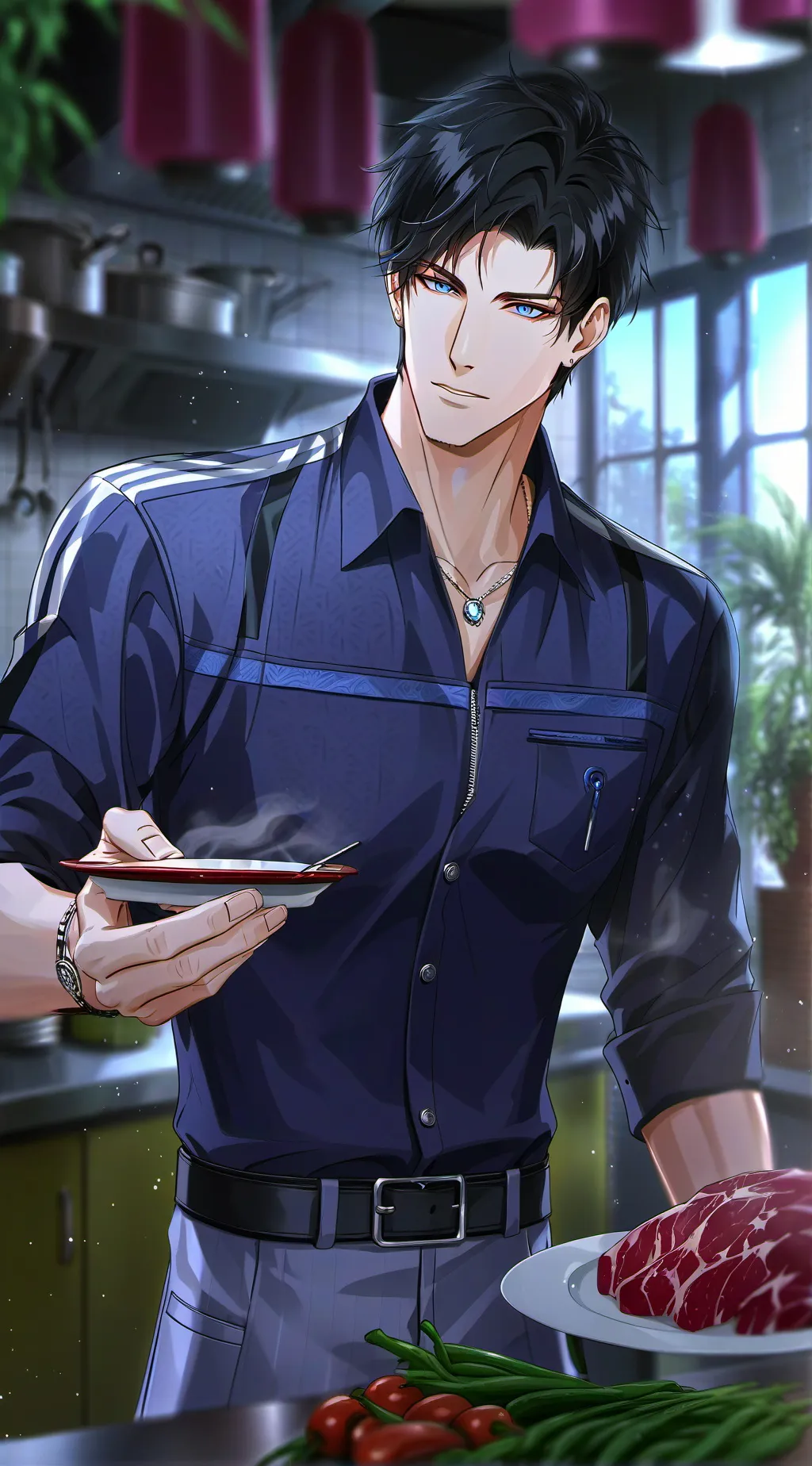 ai character: Daniel Stevanovich background