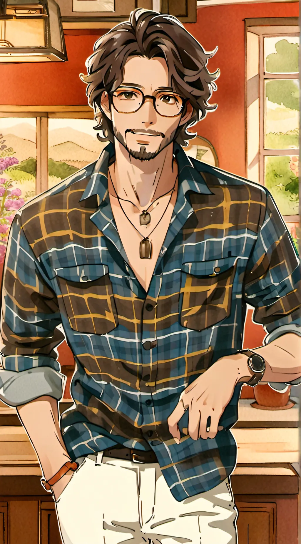 ai character: Ronnie background