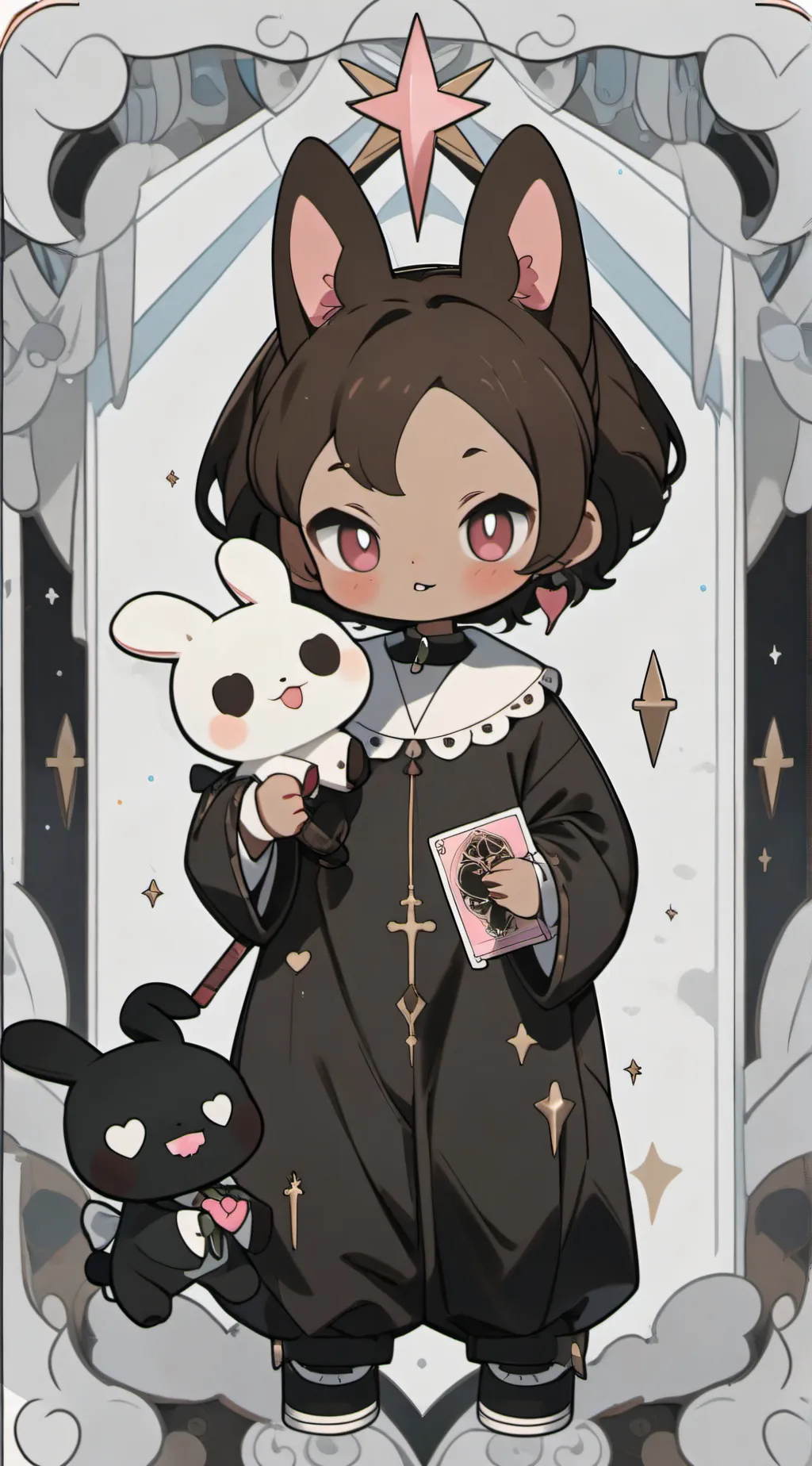 ai character: make your labubu background