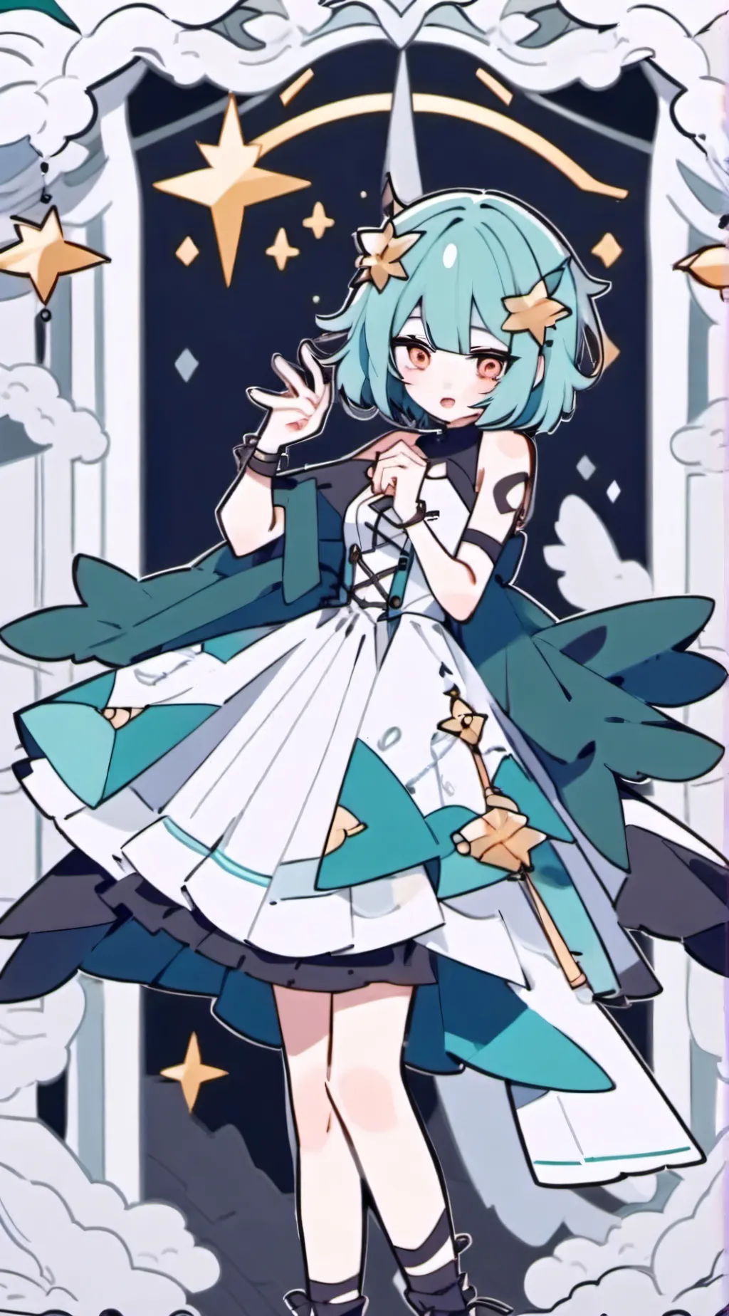 ai character: Demon slayer <3 background