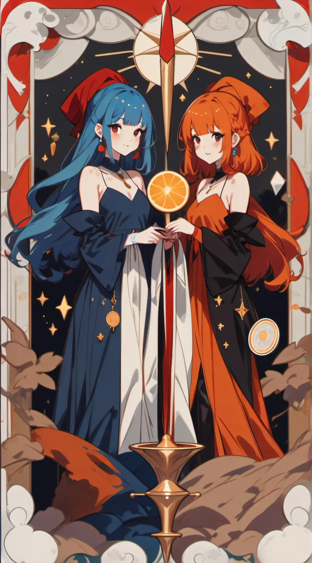 ai character: Furish and Kyla  background