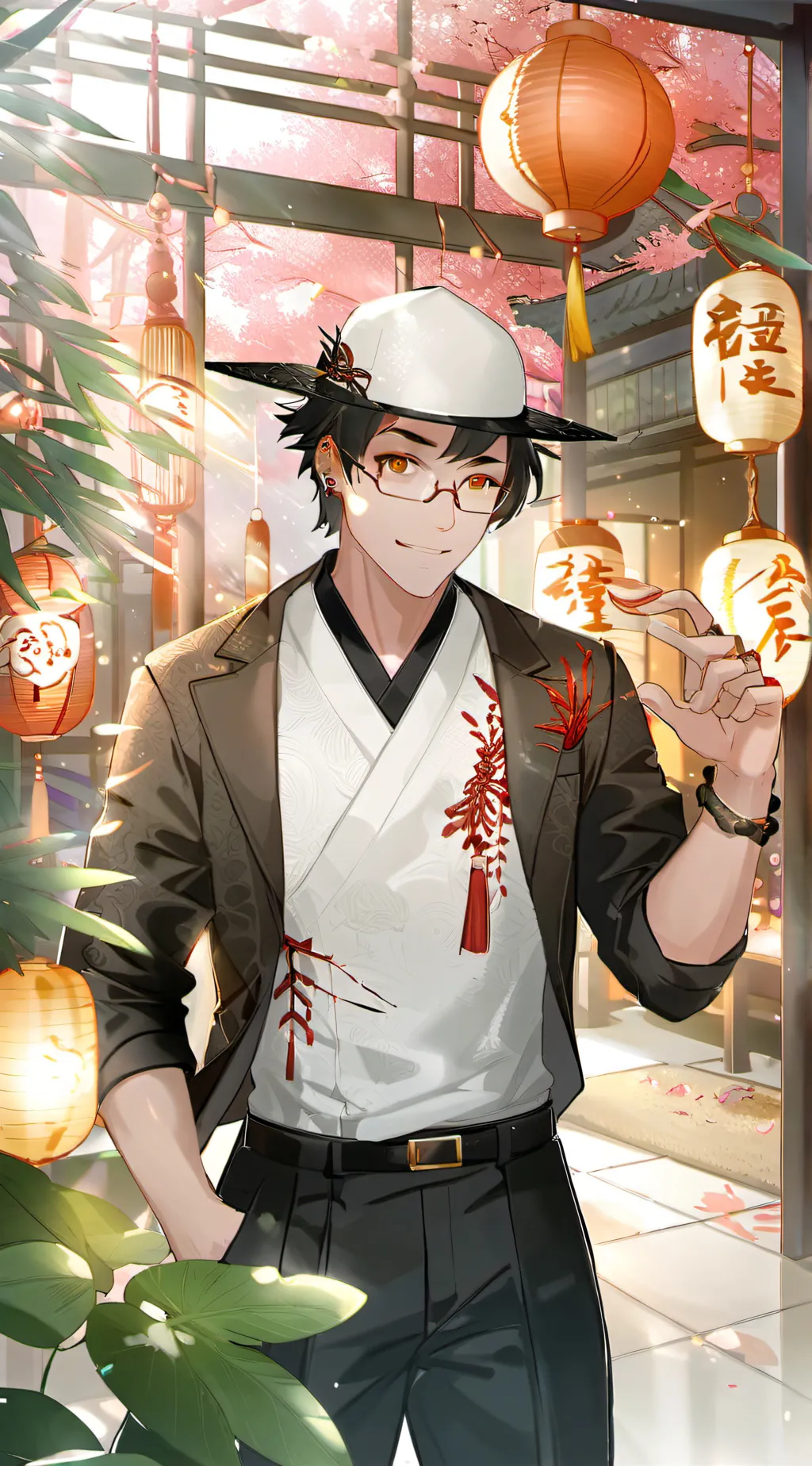 ai character: ￼Tze  background