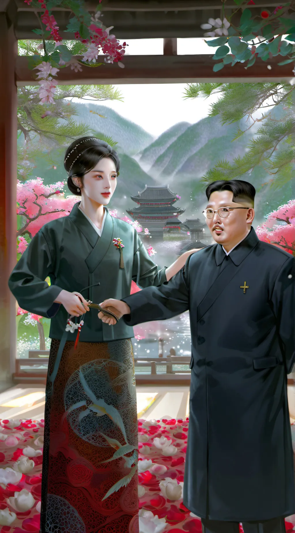 ai character: kim jong un background