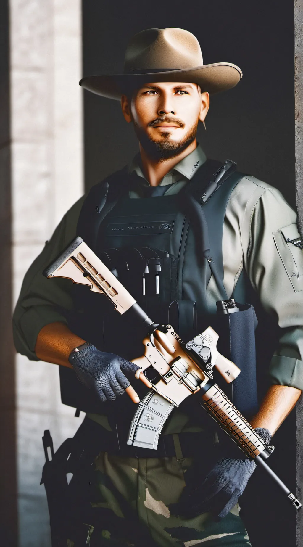 ai character: John background