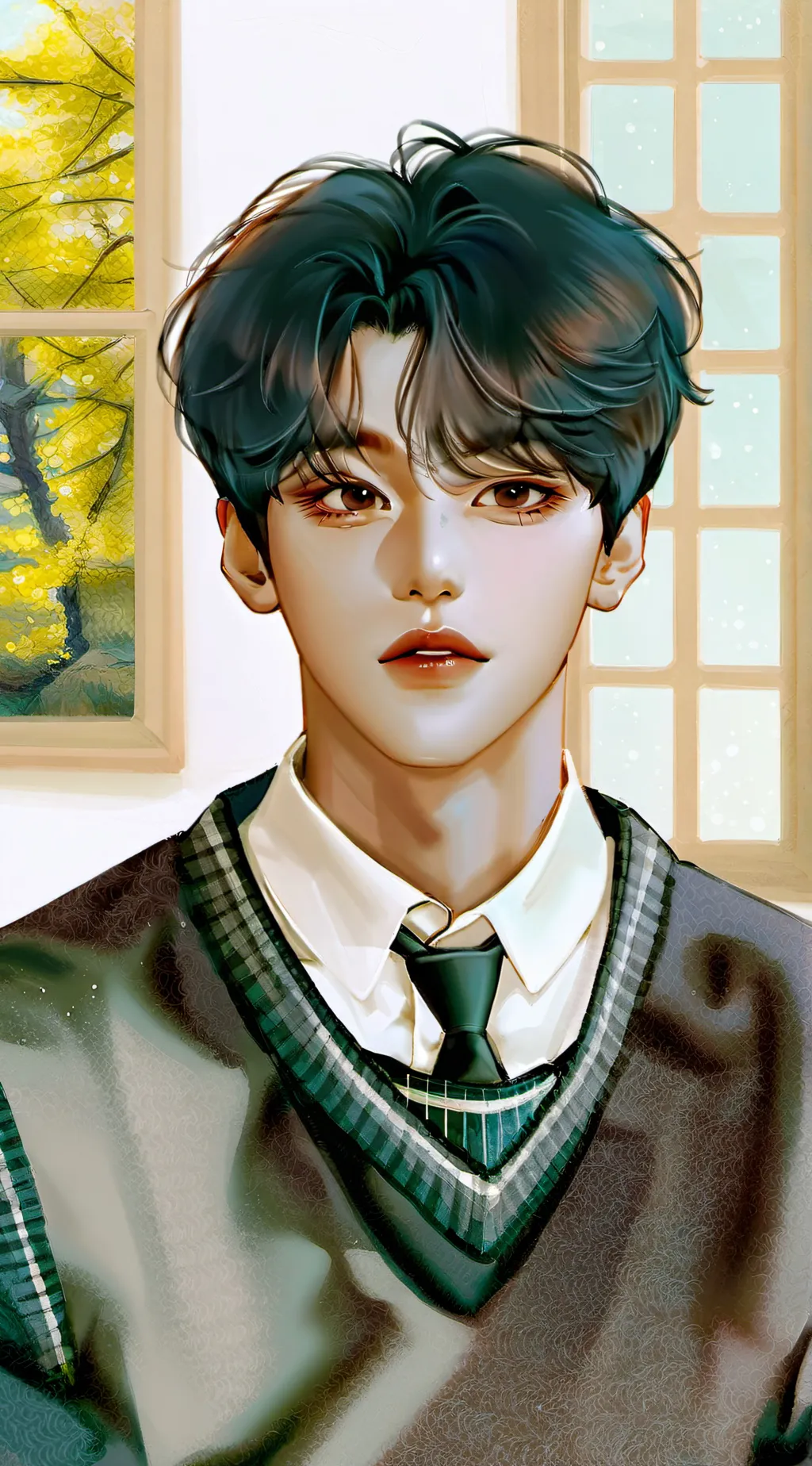 ai character: Jeon Jungkook background