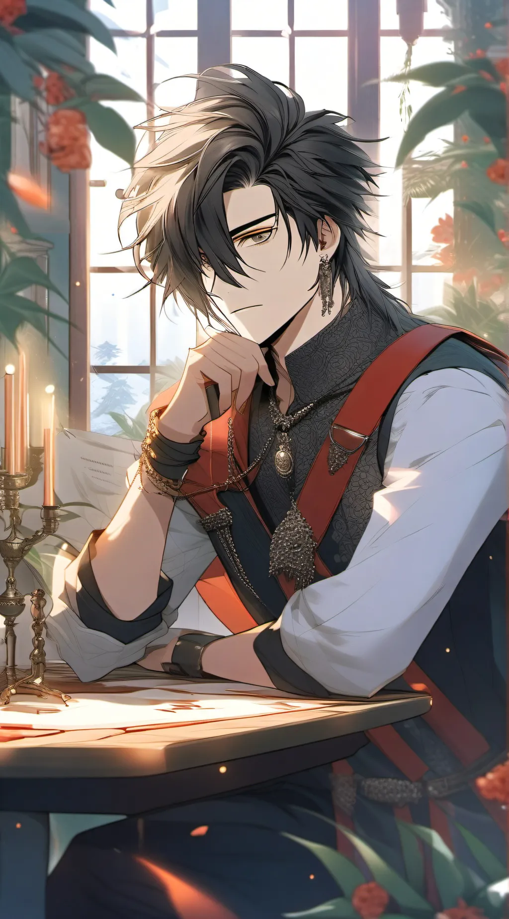 ai character: Marco background