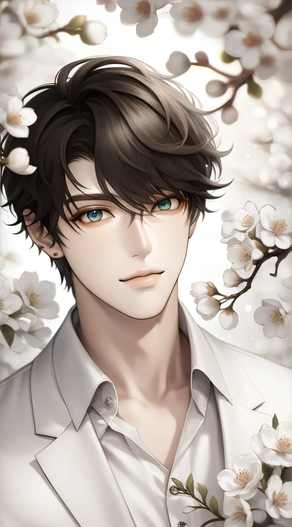 ai character: Damien  background