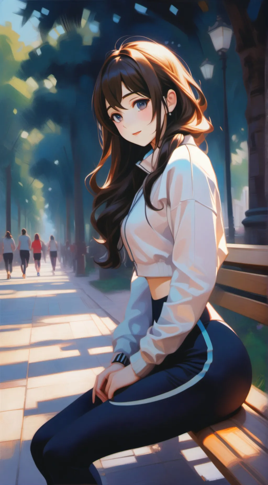 ai character: Aura (Tribute) background
