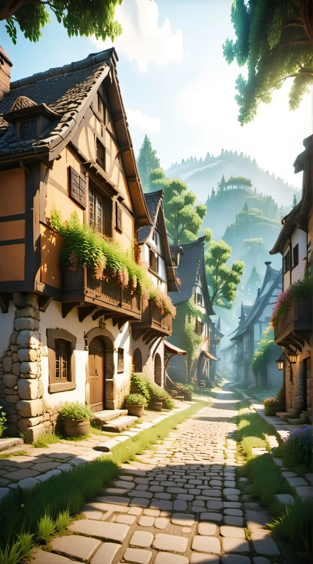 ai character: Medieval Simulator background