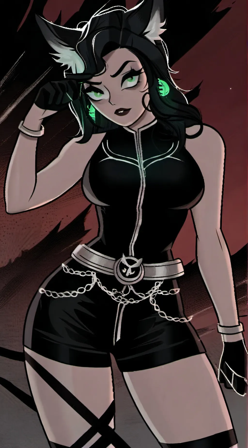 ai character: Lauren  background