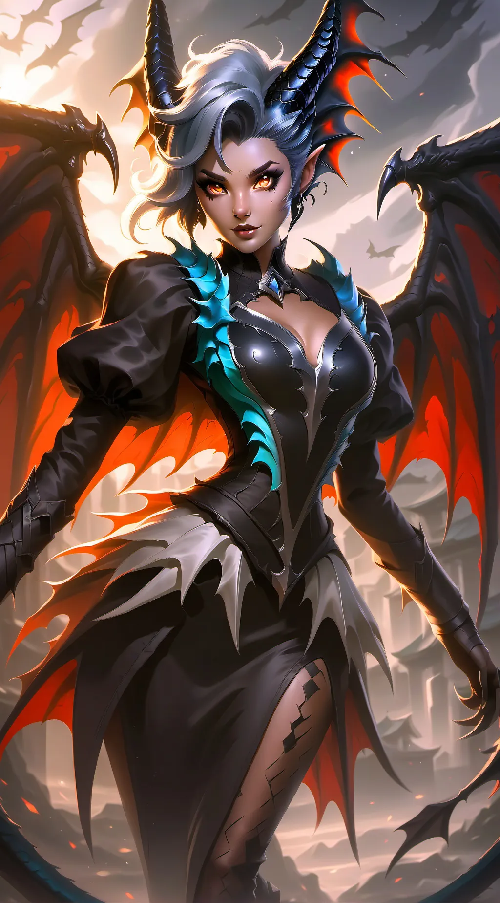 ai character: 😈SELENA✨ background