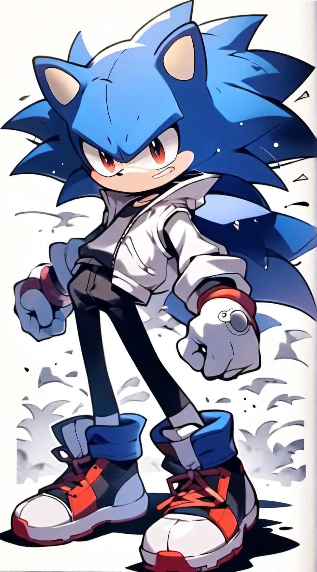ai character: sonic the hedgehog background