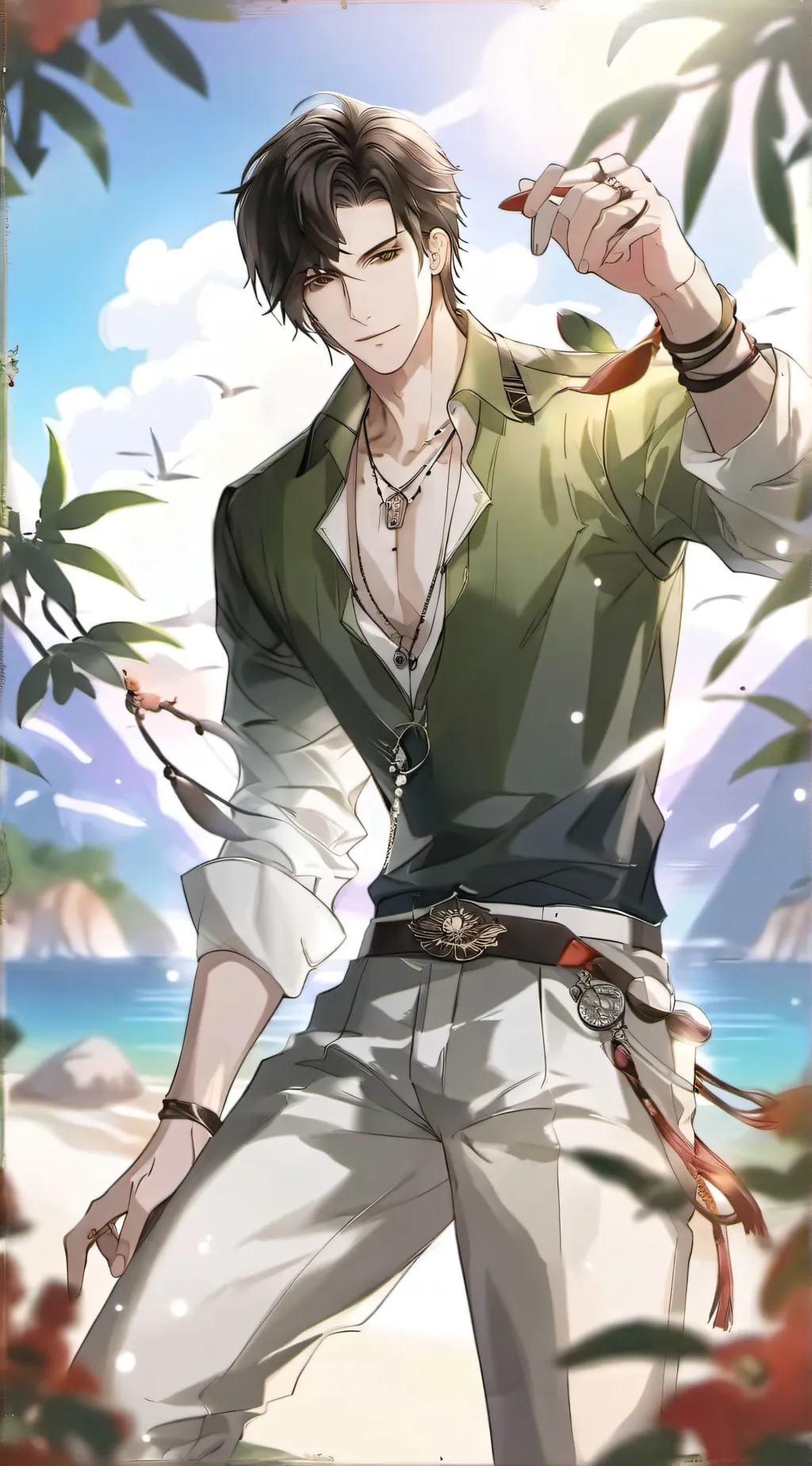 ai character: Finley  background