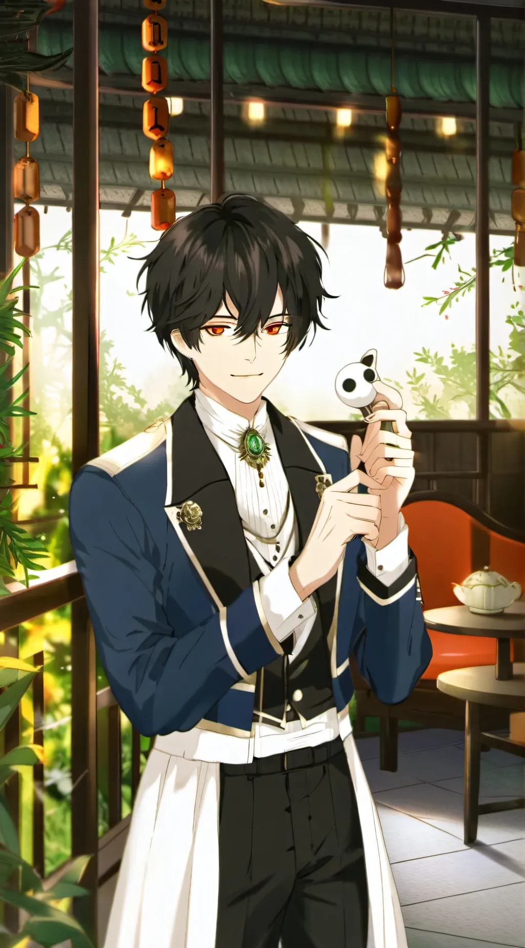 ai character: kai background