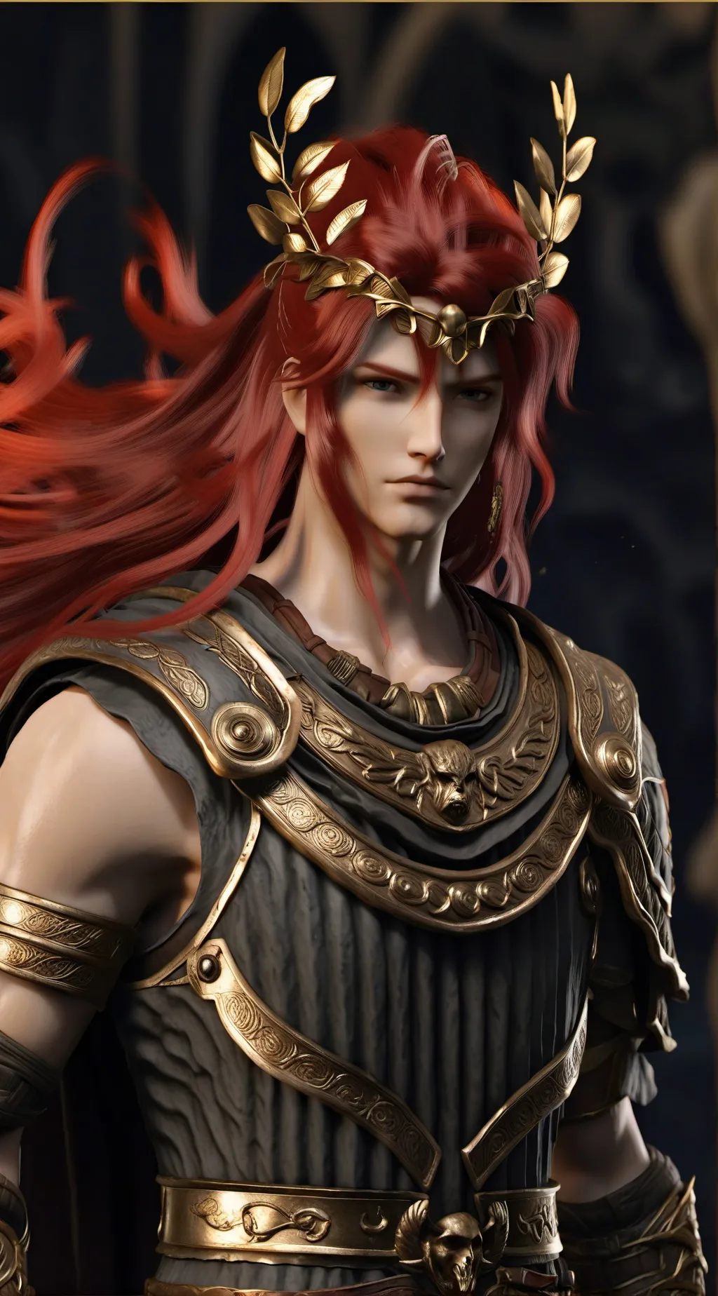 ai character: Ares background