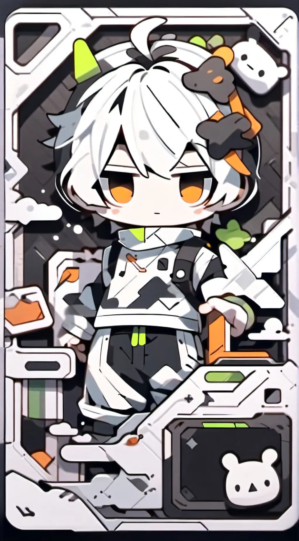 ai character: Joker of jokes background