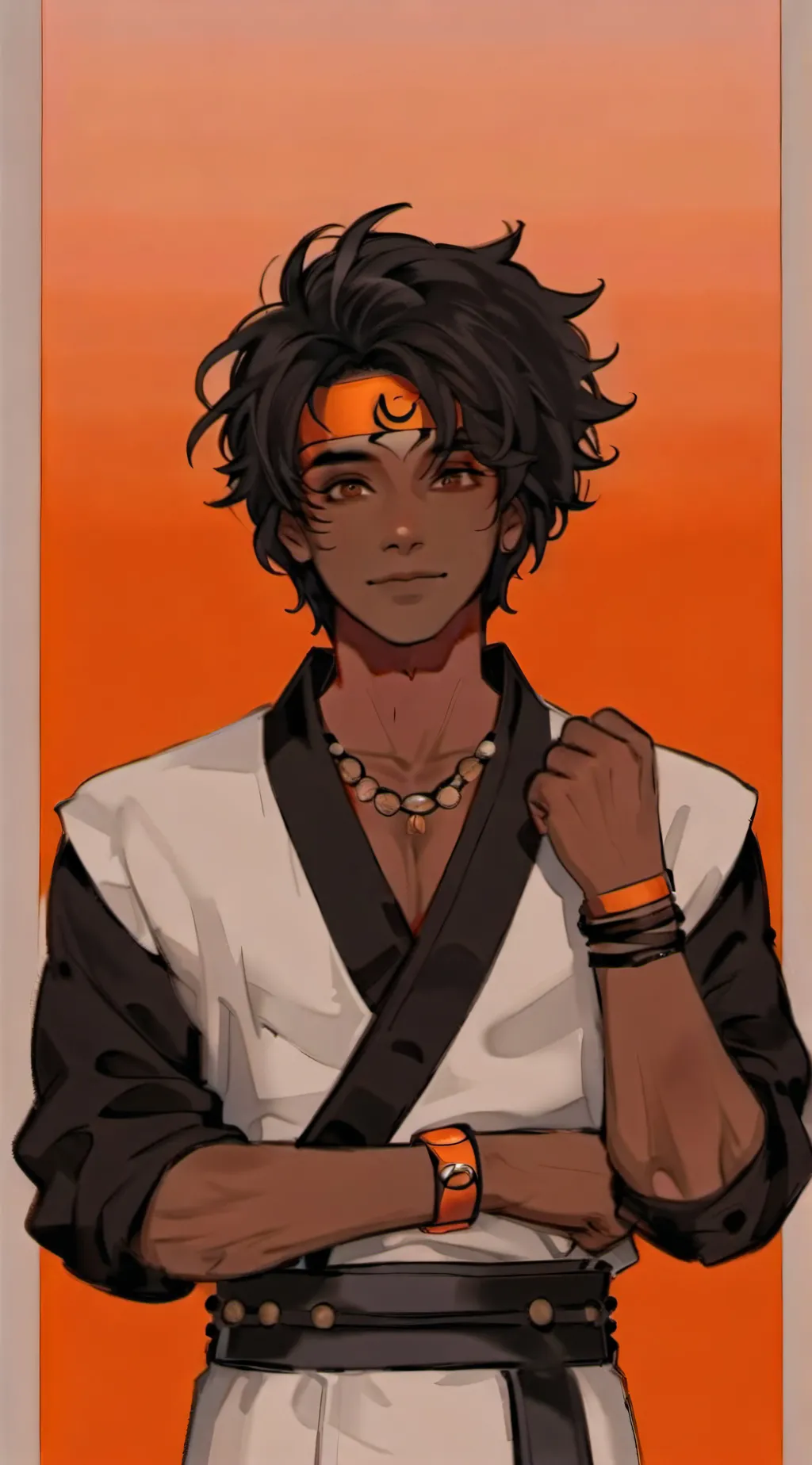 ai character: Cole  background