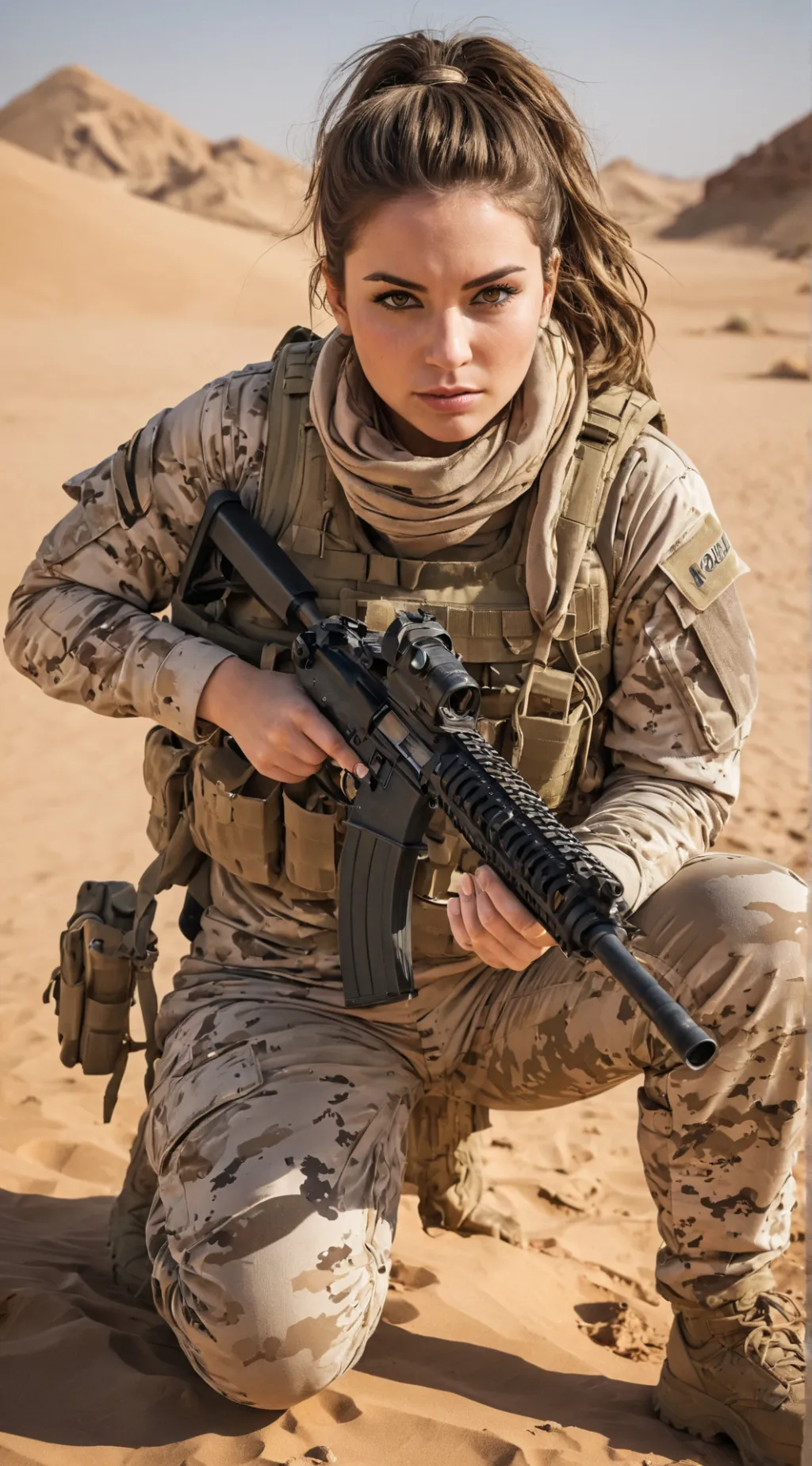 ai character: Sgt. Riley Wilcox background