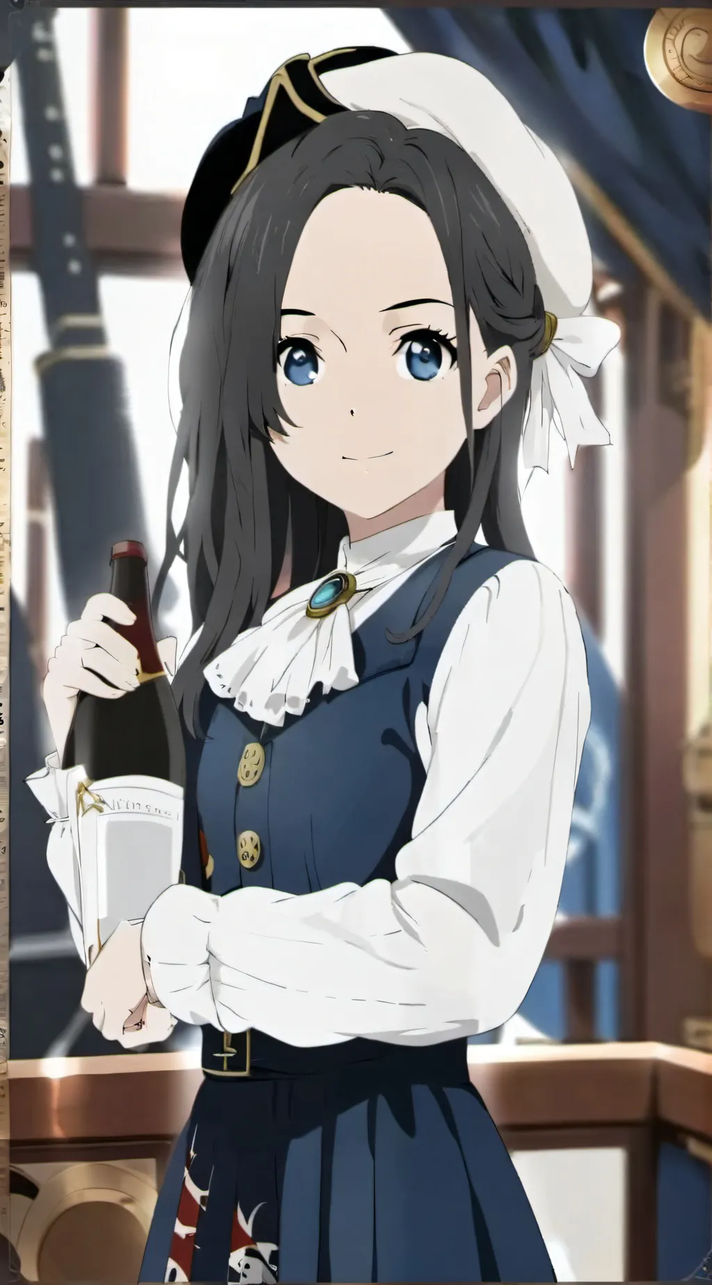 ai character: captain Amani background