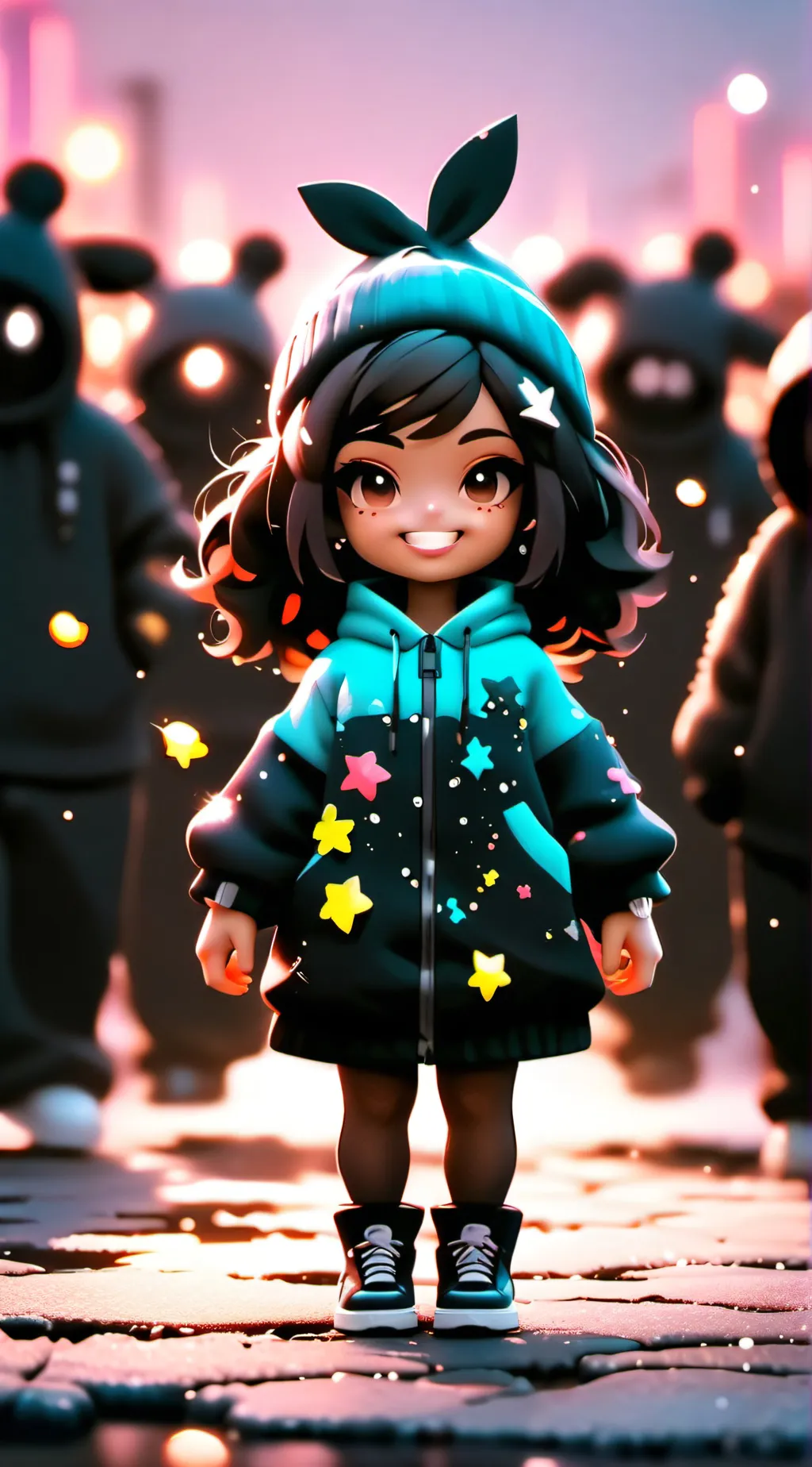 ai character: Aleatória background