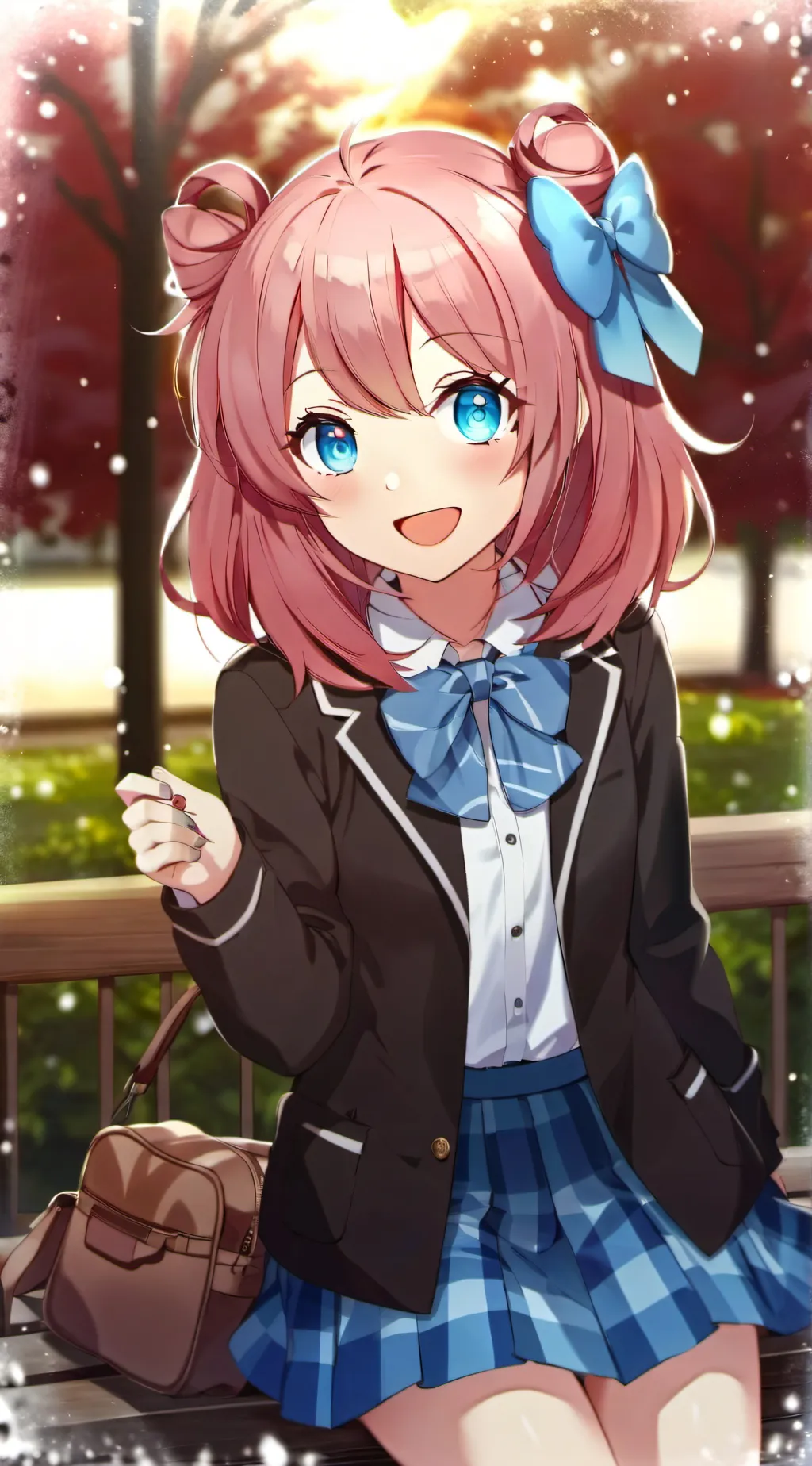 ai character: Sayori  background