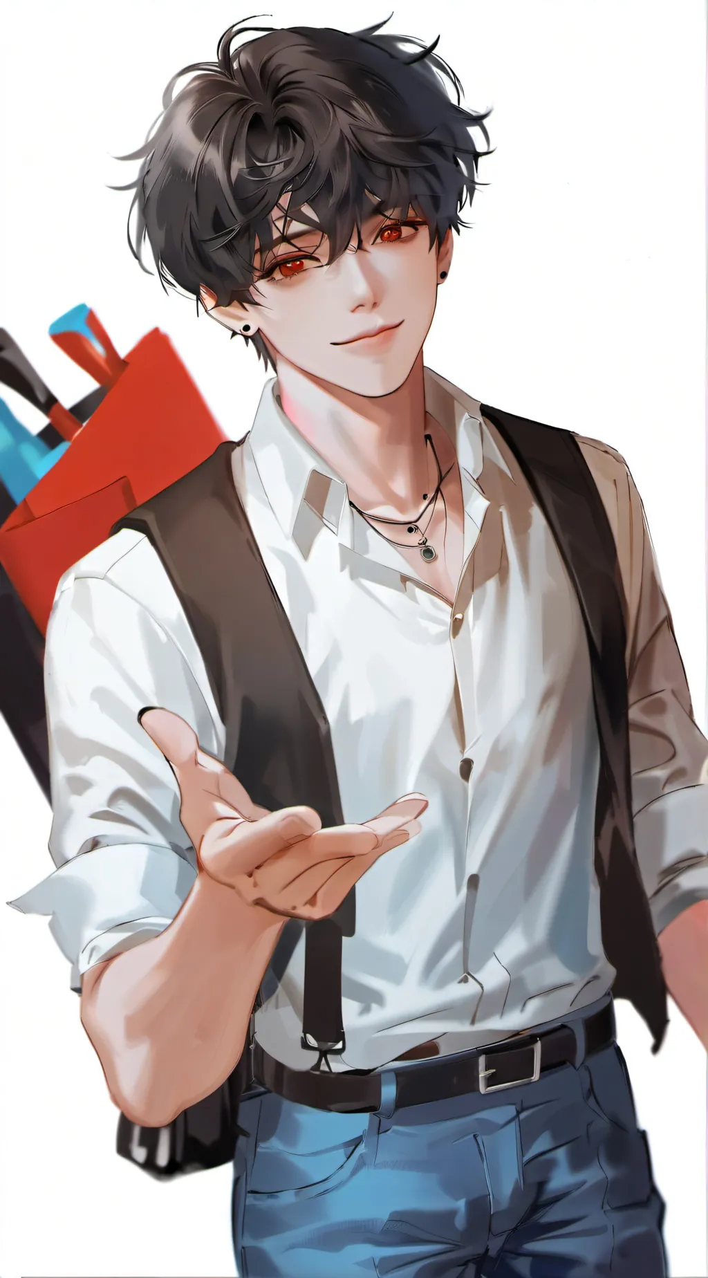ai character: Haruto  background