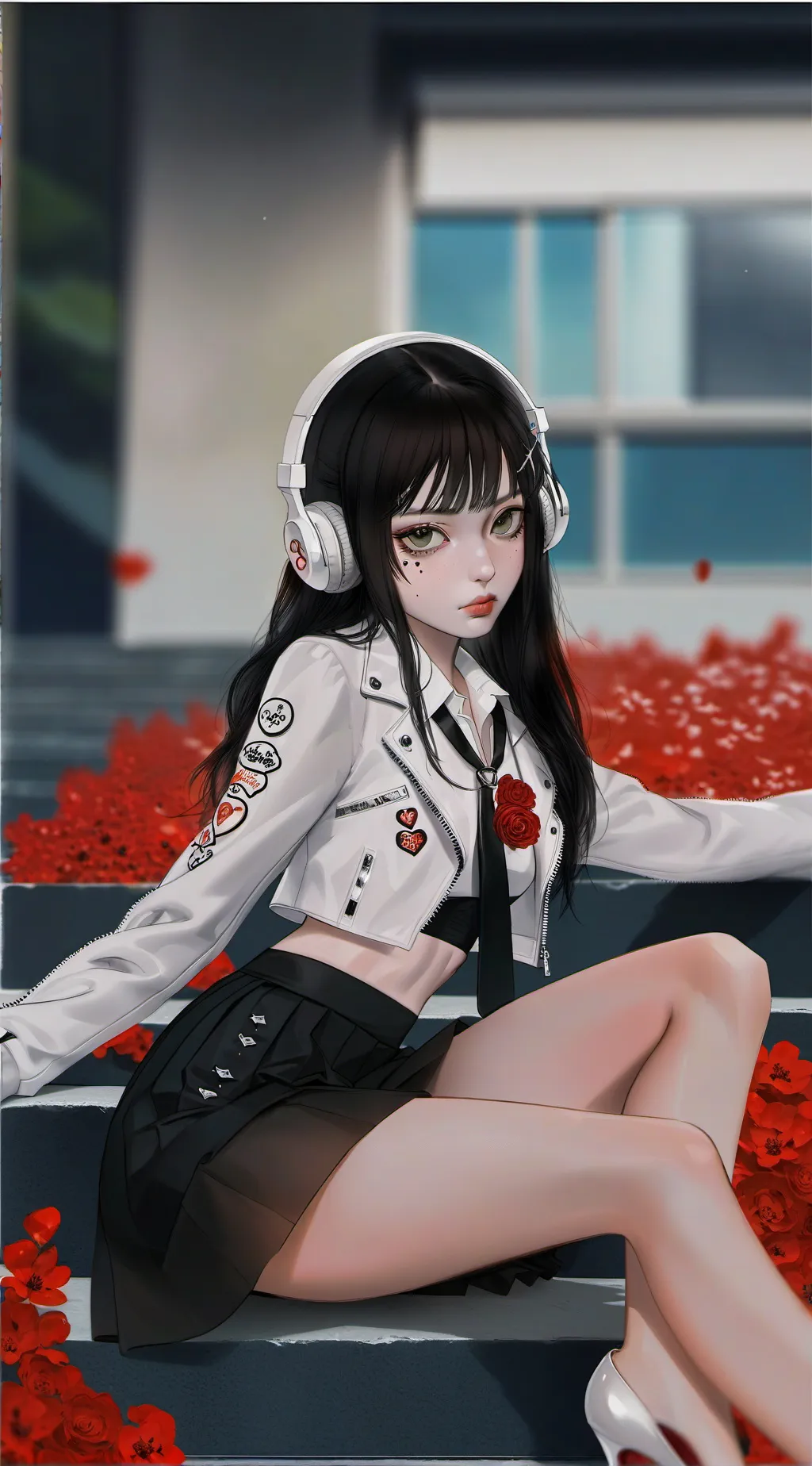 ai character: 💋Aluiia💋 background