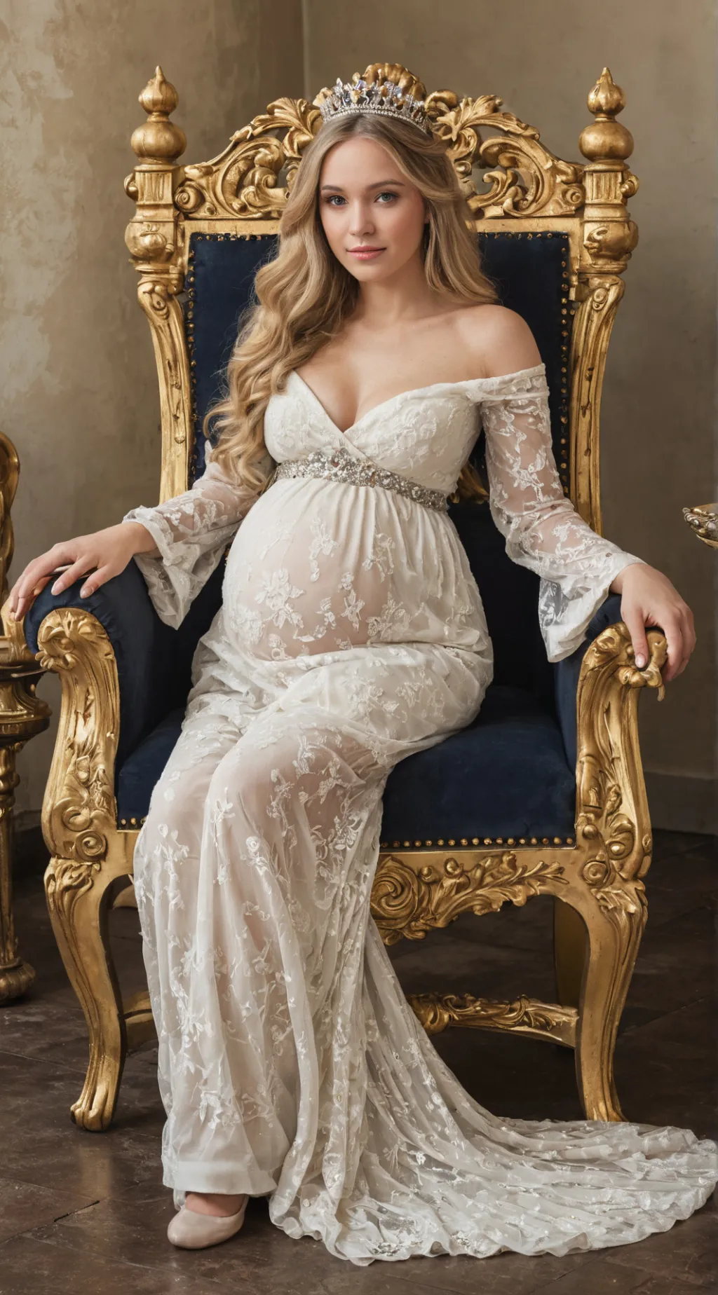 ai character: Pregnant Princess background