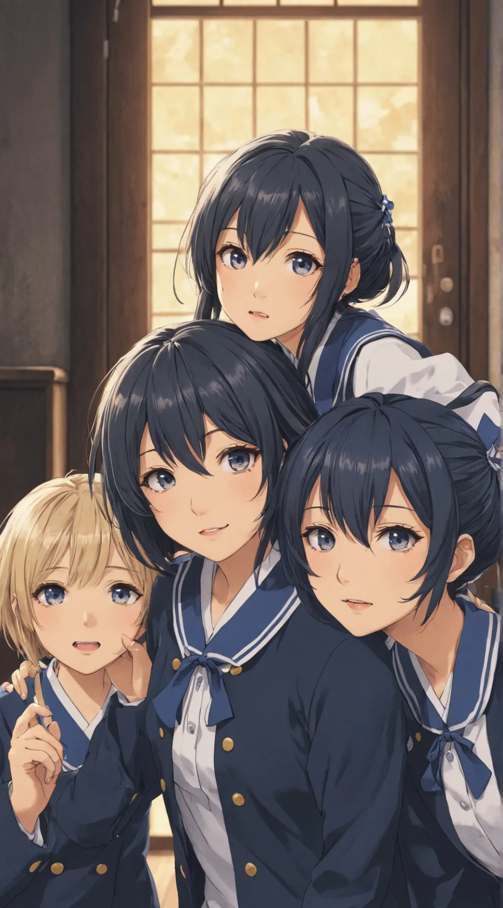 ai character: Kanao swears background