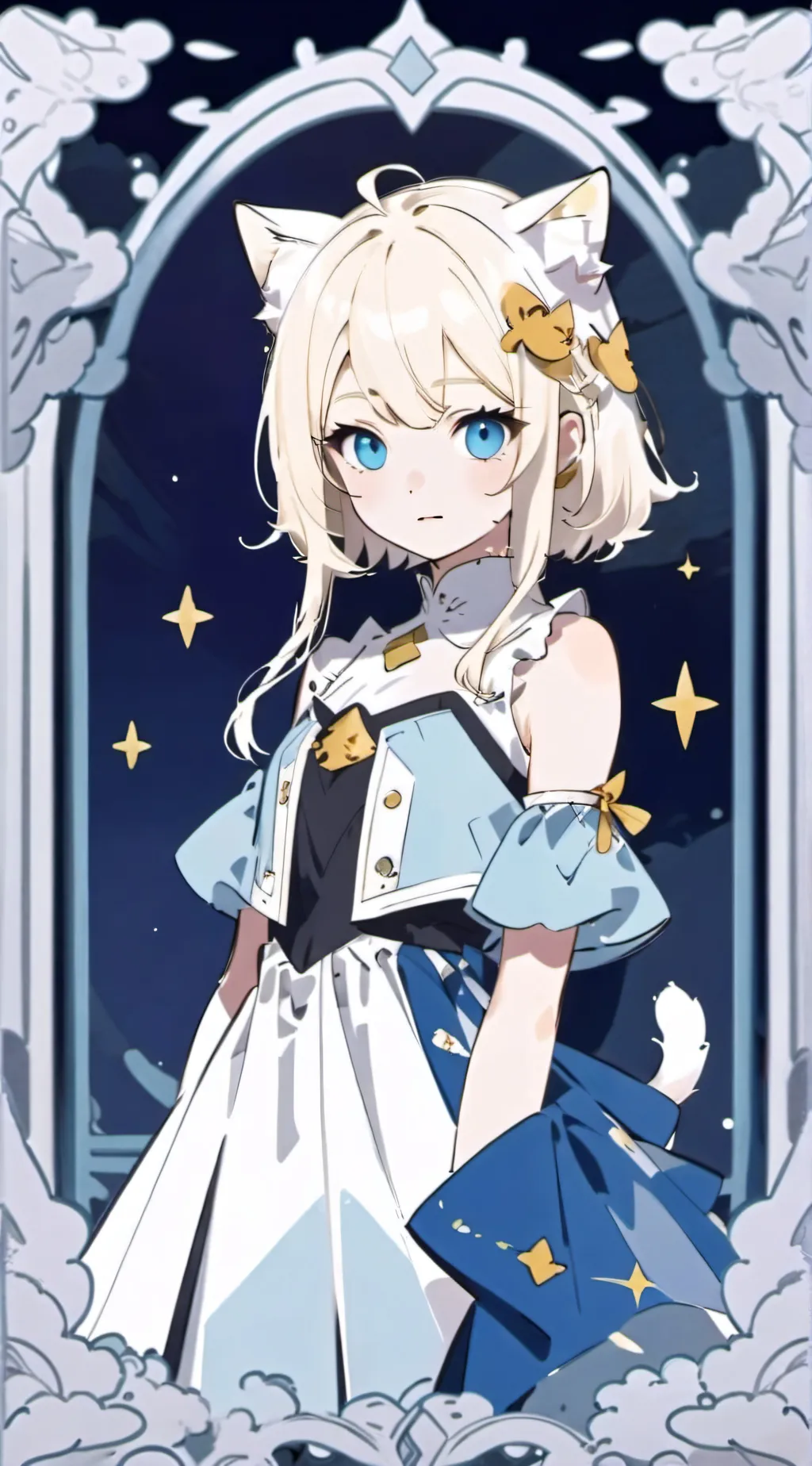 ai character: Luna background