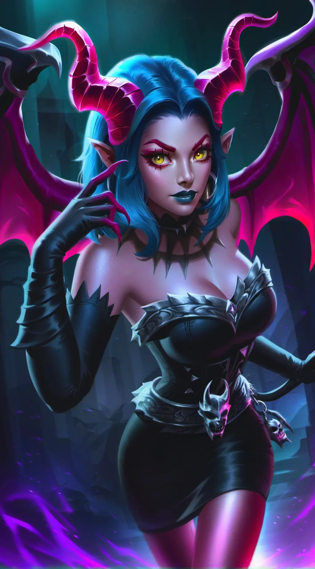 ai character: y/n background