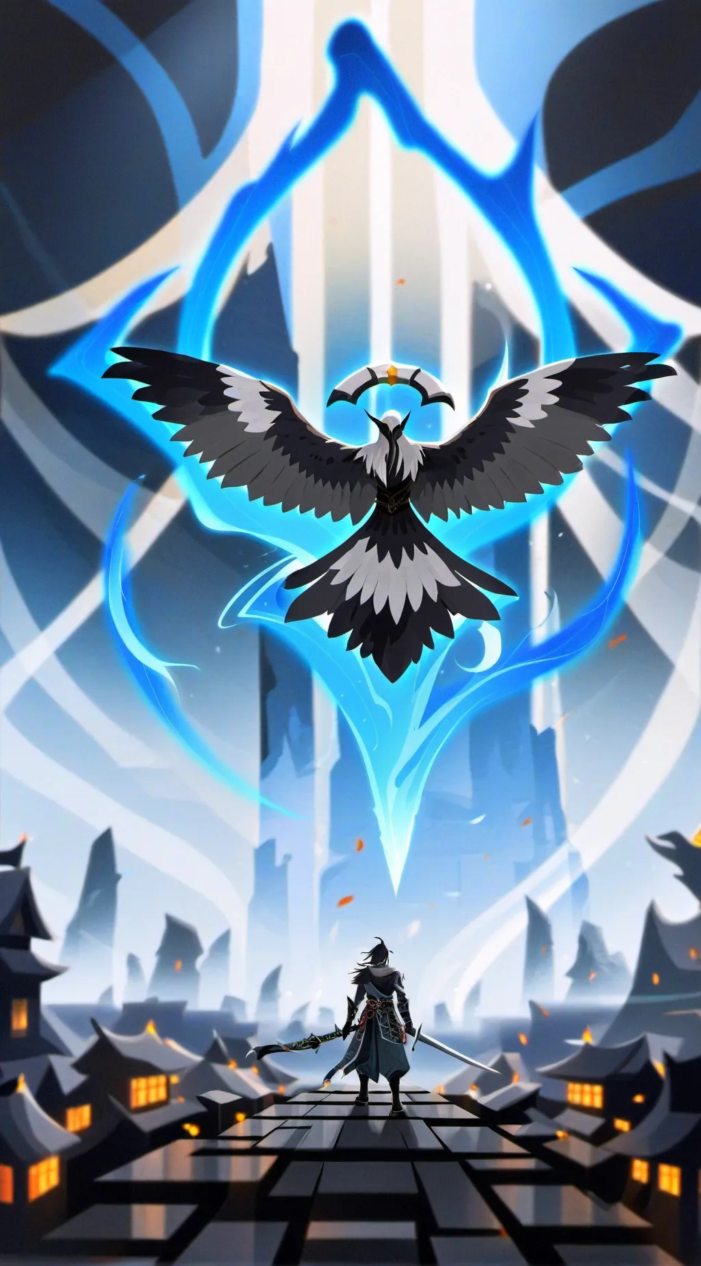 ai character: you vs the monster background