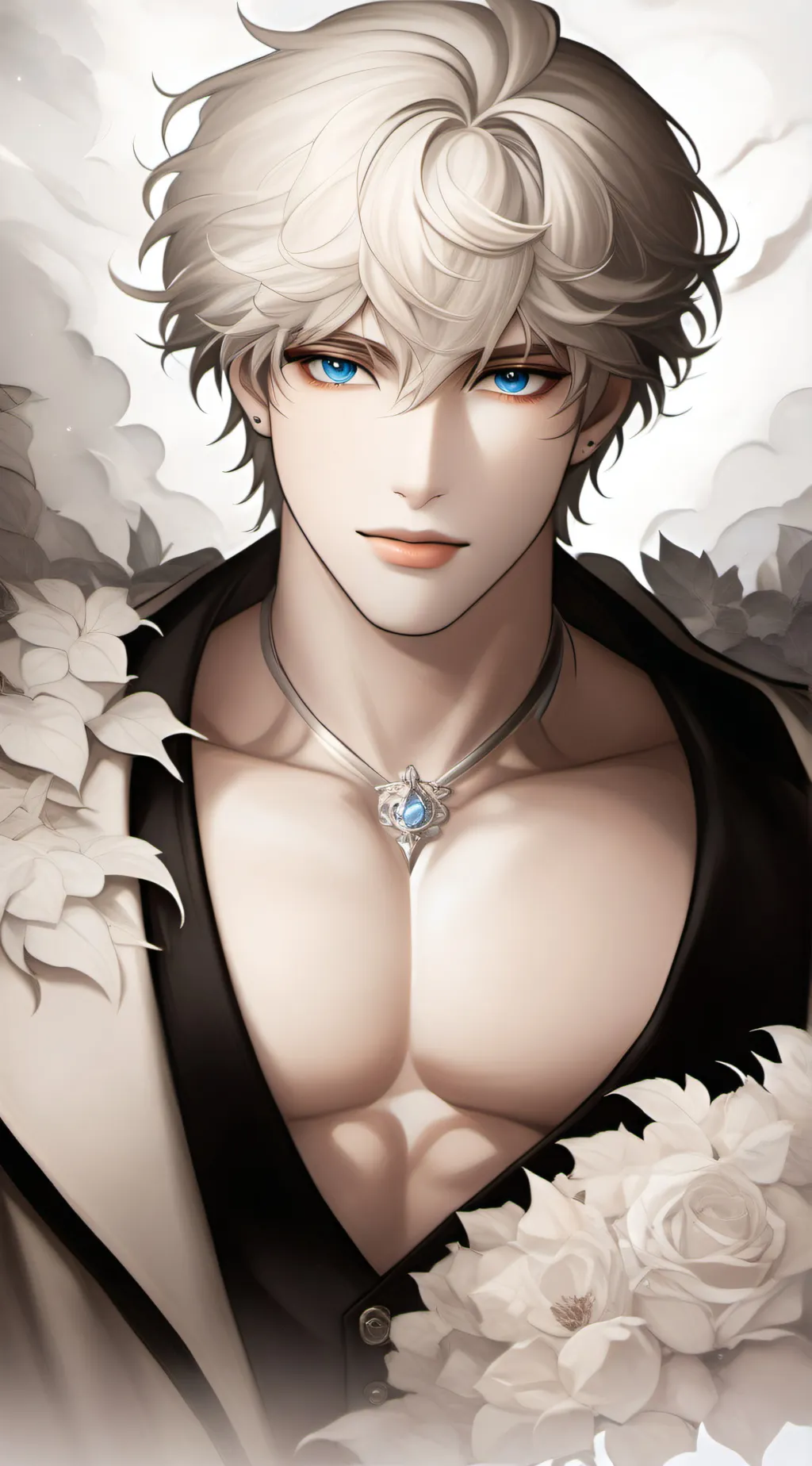 ai character: Vine background