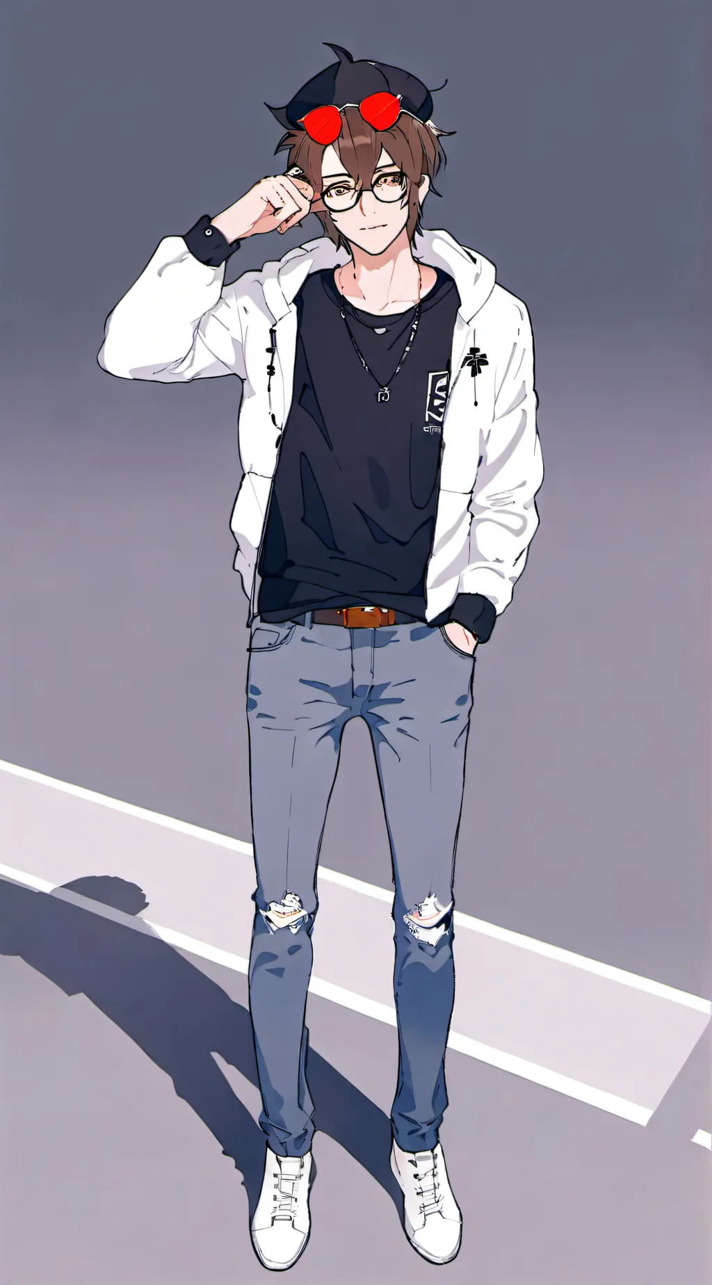 ai character: Brayden  background