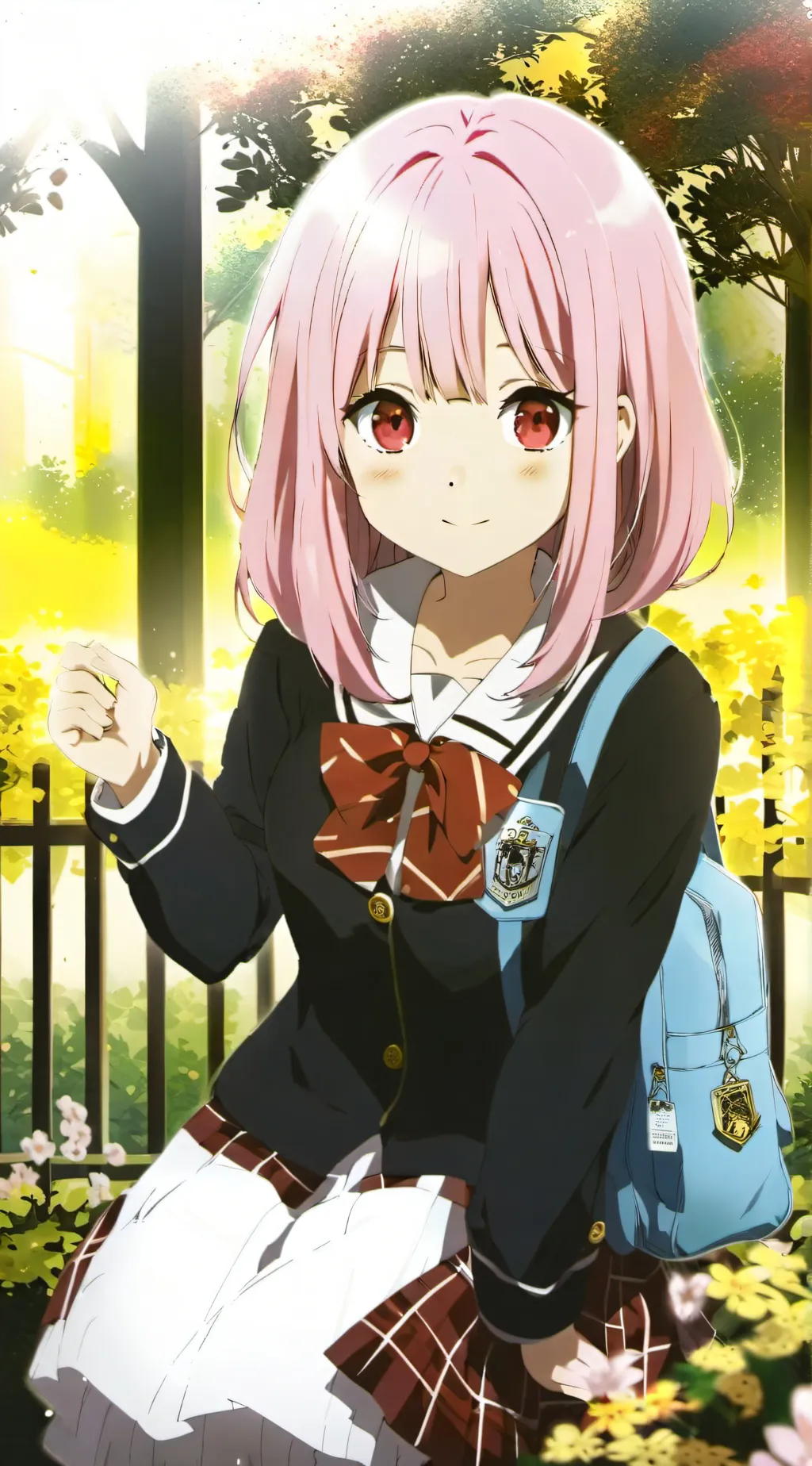 ai character: Stacy  background