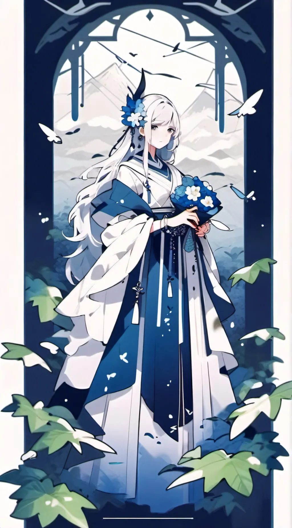 ai character: MS redmeowri fpe  background