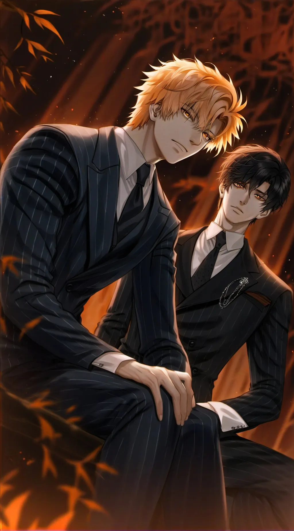 ai character: BH Mafia~ background
