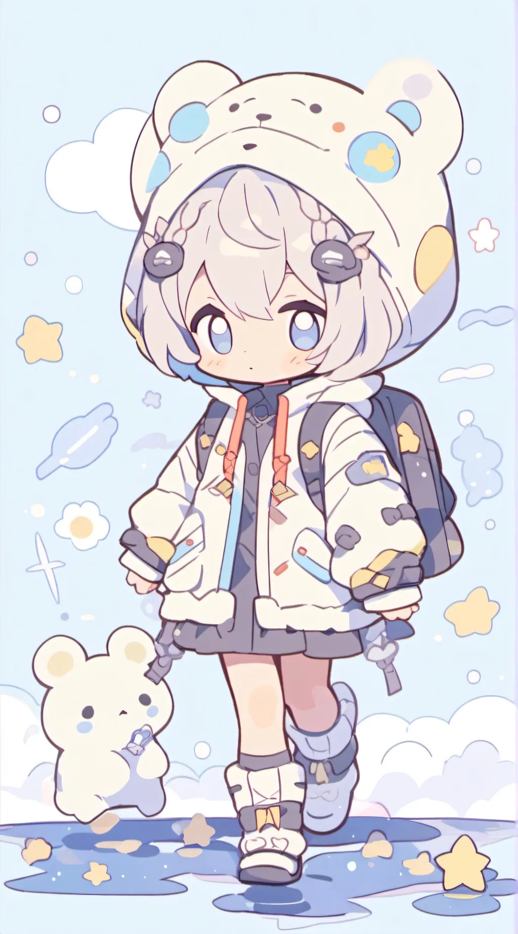 ai character: Sleeping Alastor  background