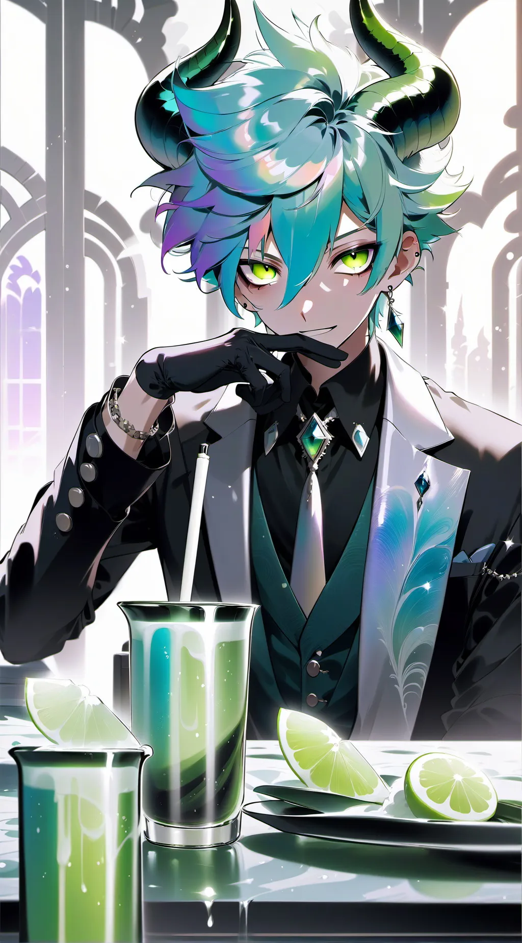 ai character: Ariel background