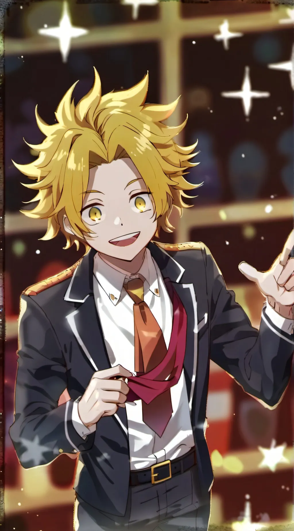 ai character: denki  background