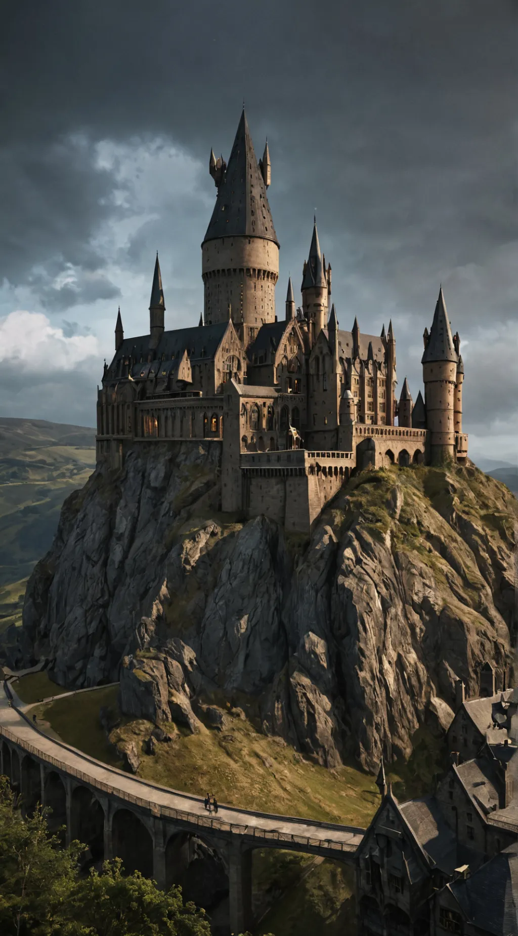 ai character: dramaaa Hogwarts background