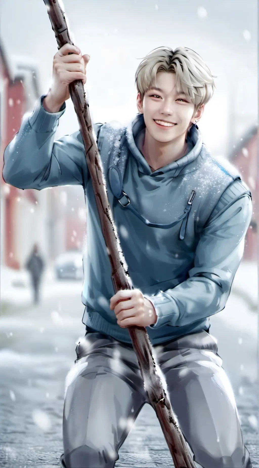 ai character: jack Frost  background