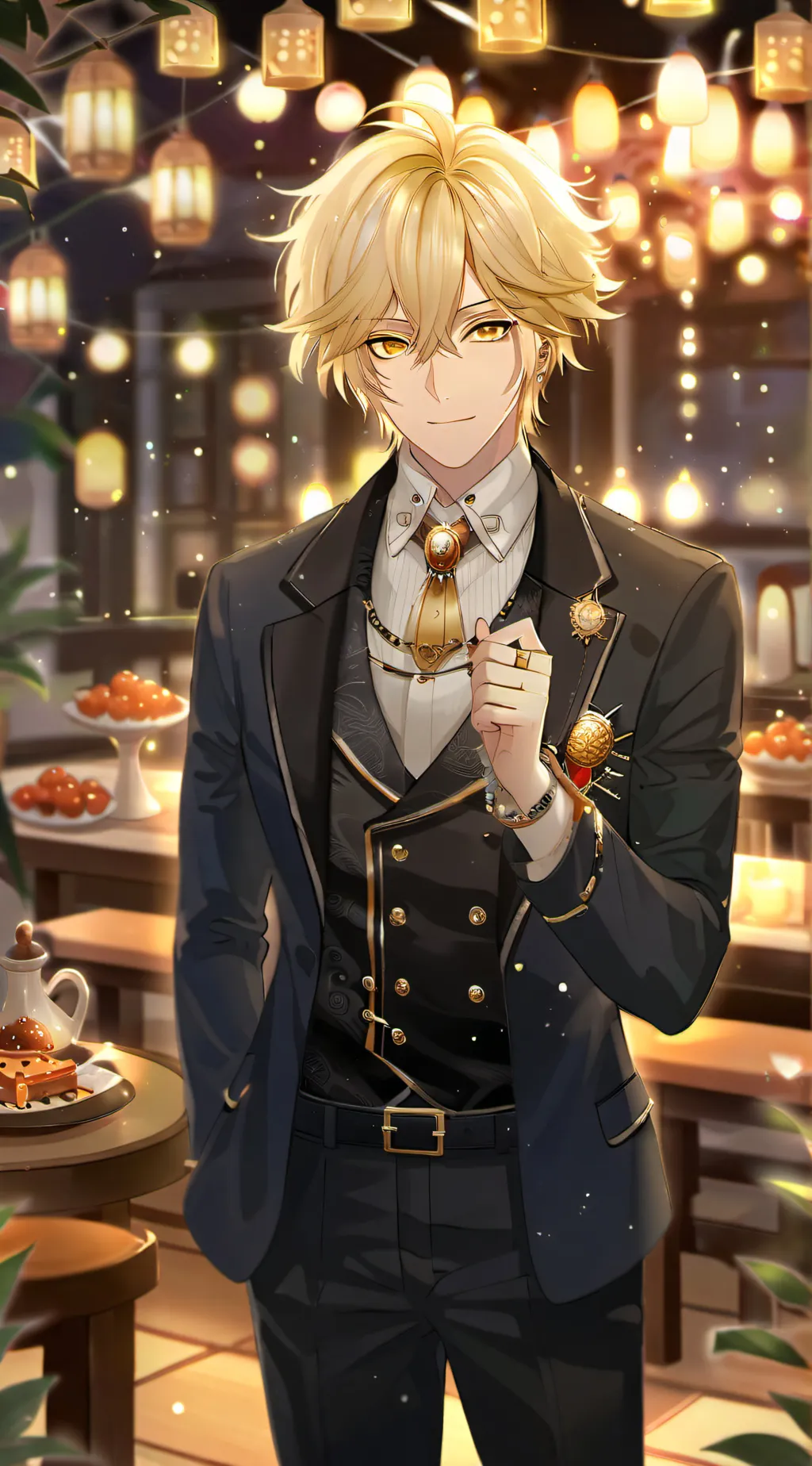 ai character: leo background