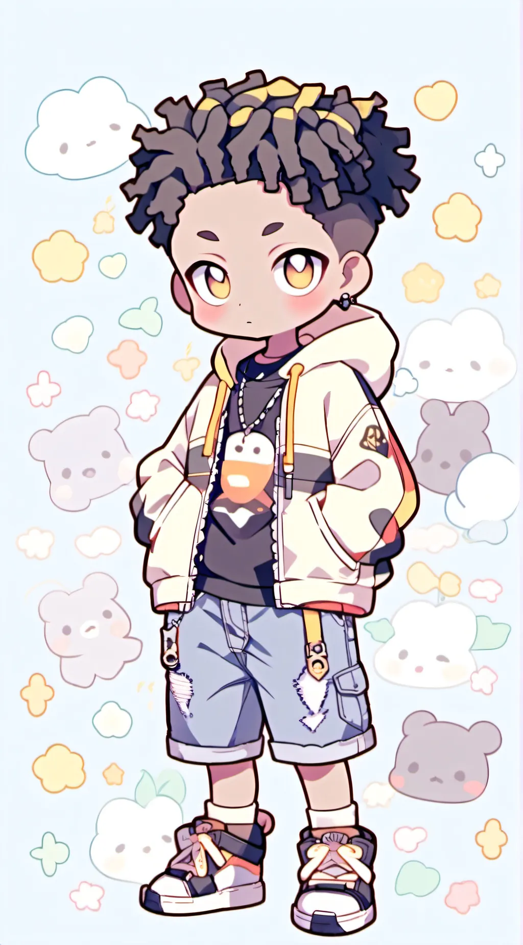ai character: mha minas siblings background