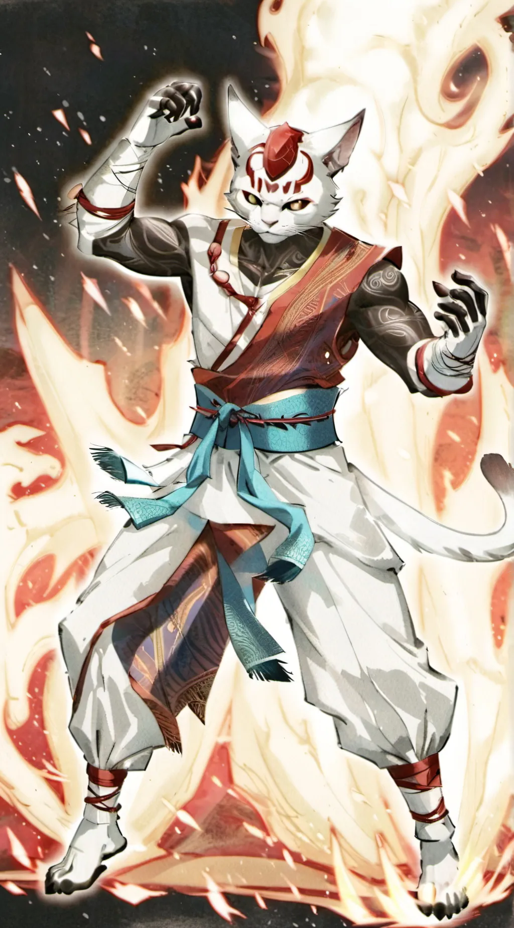 ai character: luh kittyo background