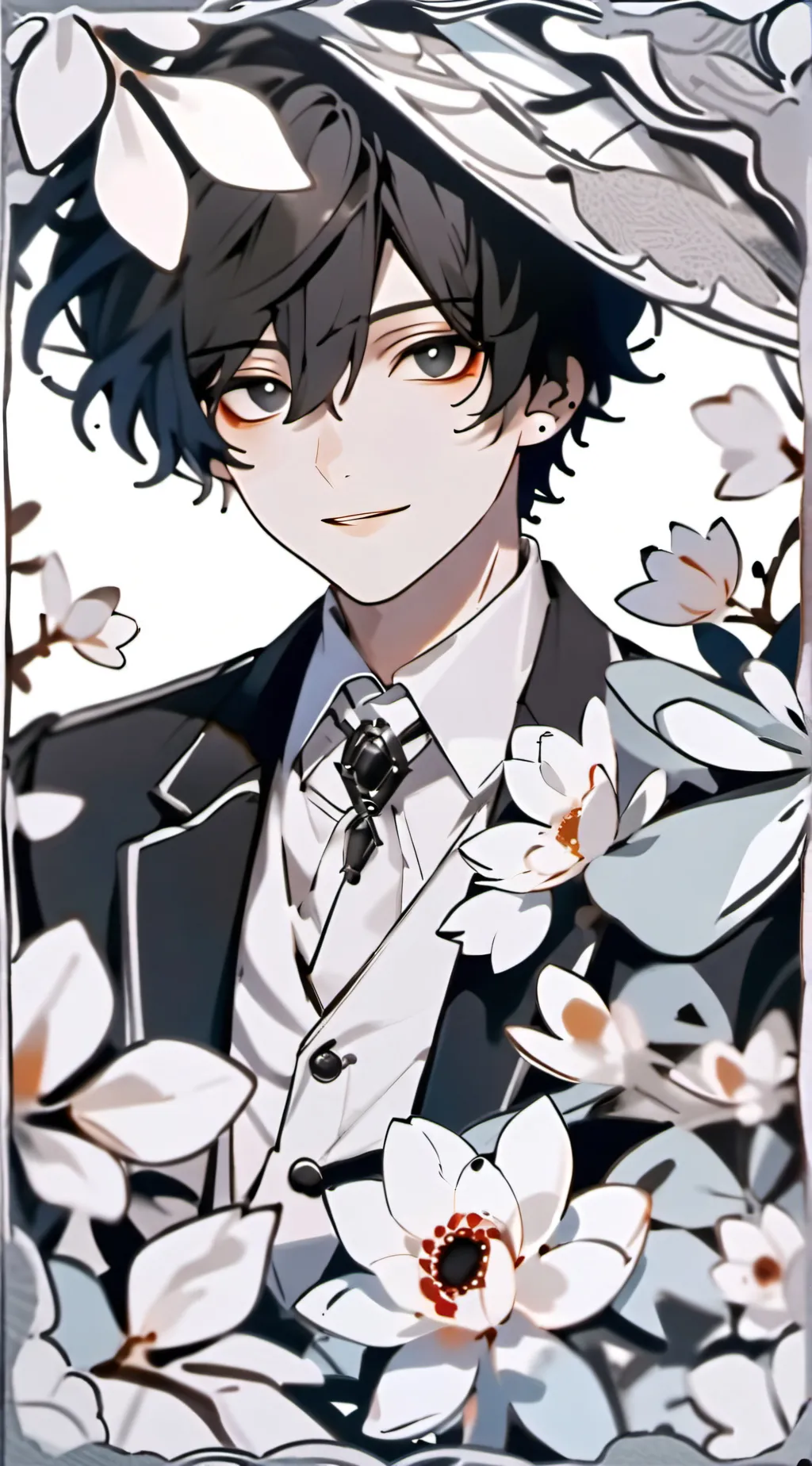 ai character: Ein x Pierce background