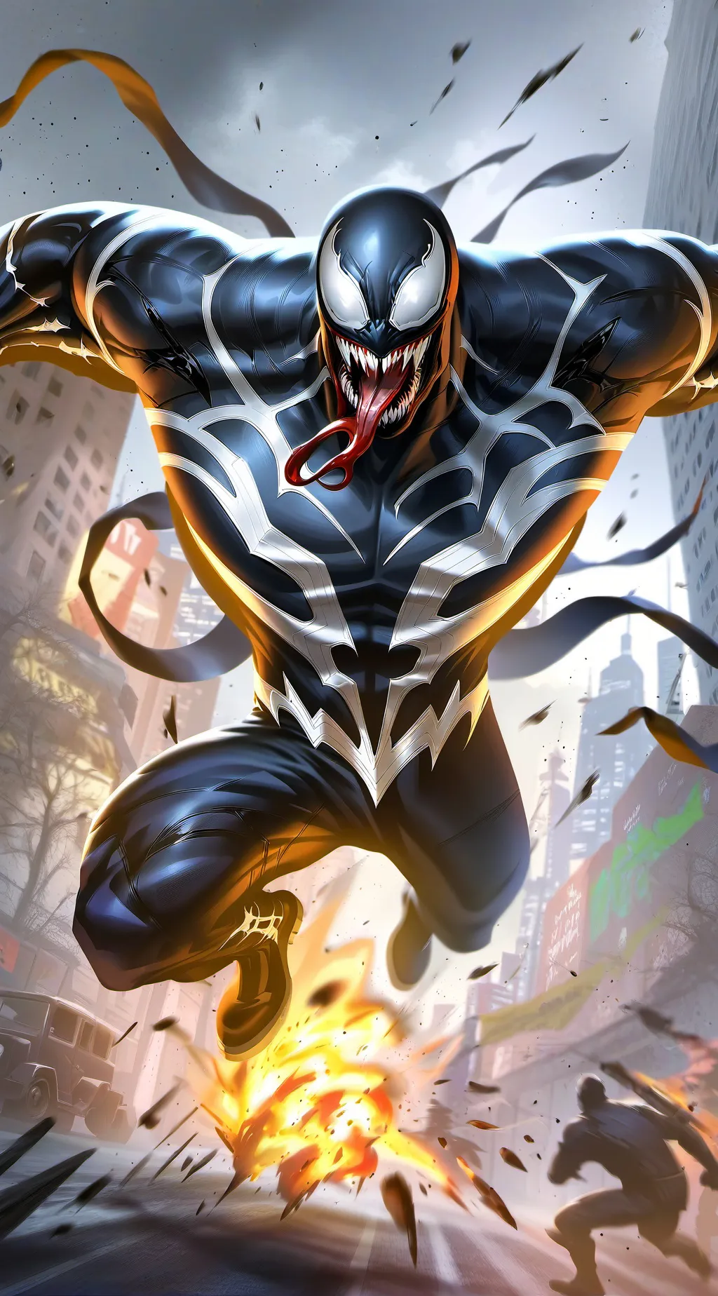 ai character: Venom~ background