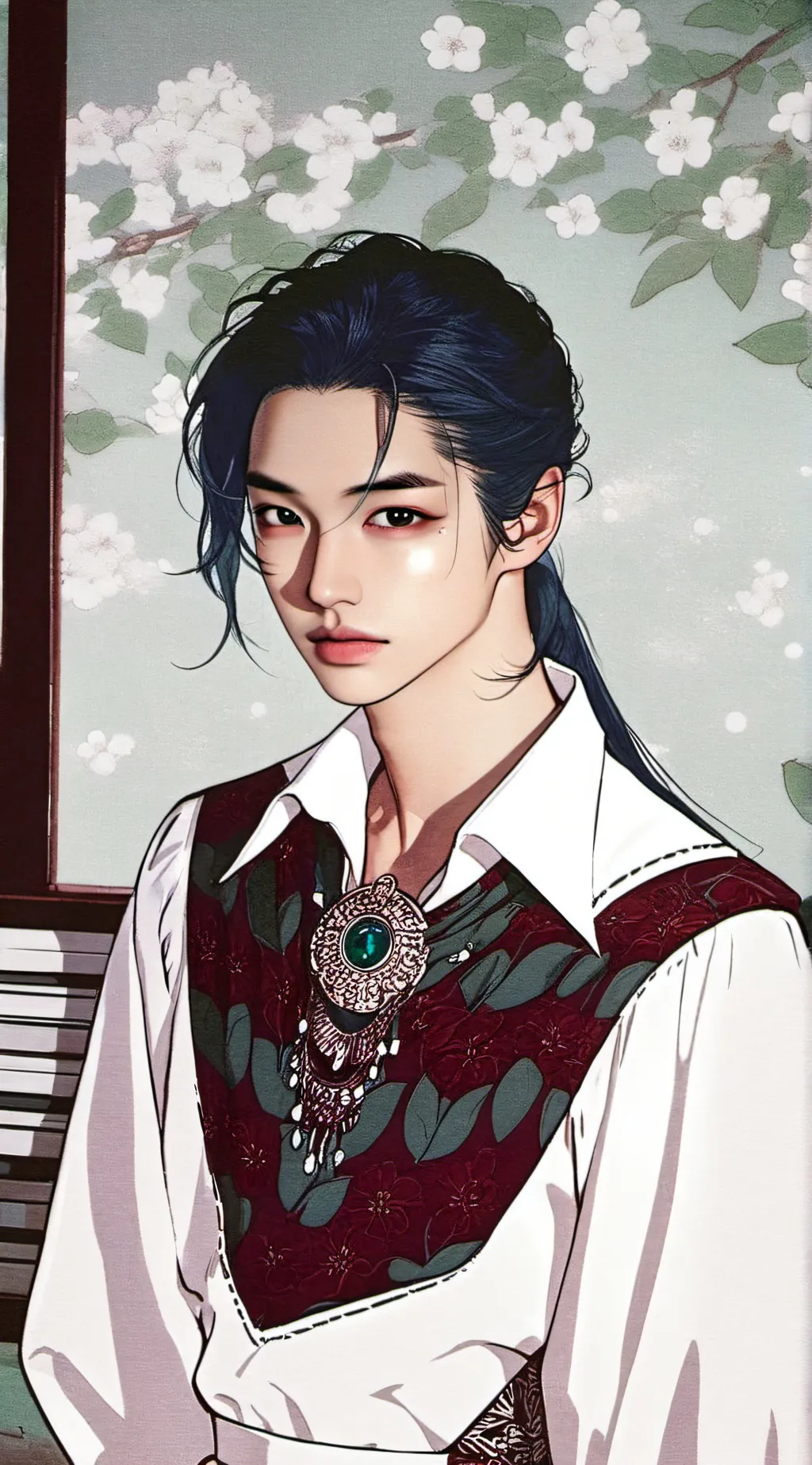 ai character: Mori background
