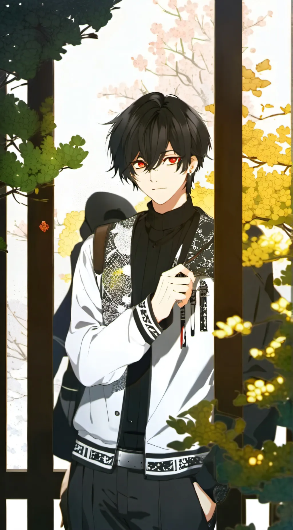 ai character: Ray background